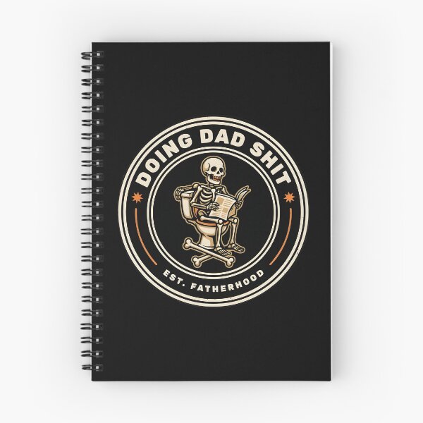 Item preview, Doing Dad Shit Skeleton Toilet Cool Skeleton Meme designed and sold by Redgiant87x.