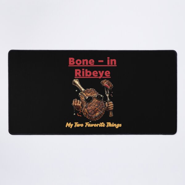 Item preview, Bone in Ribeye My Two Favorite Things T-shirt for enthusiasts grilling  designed and sold by DreamersDNArt.