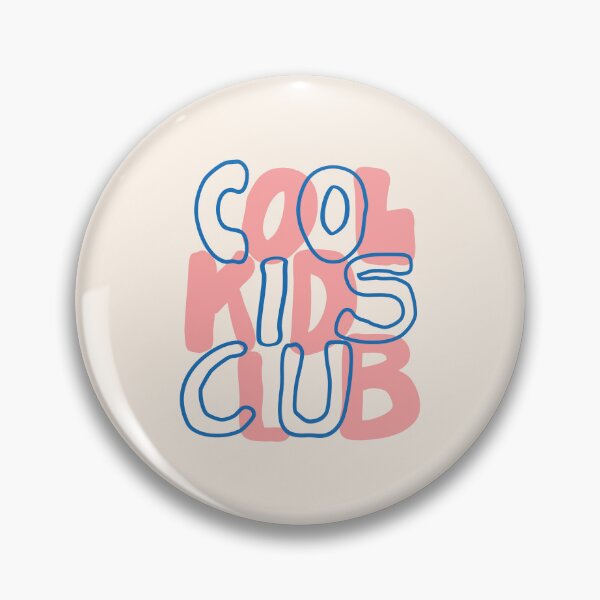 Item preview, Cool Kids Club Playful Retro Typo designed and sold by nineFlorals.