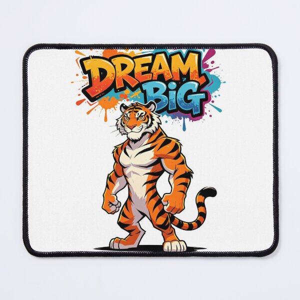 Item preview, Dream Big Tiger Street Graffiti designed and sold by LINSSEX Style • Urban & Sport Streetwear.