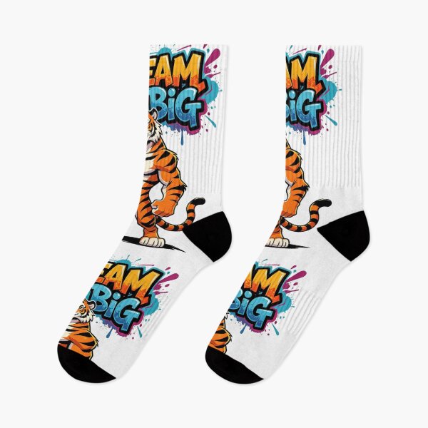 Item preview, Dream Big Tiger Street Graffiti designed and sold by LINSSEX Style • Urban & Sport Streetwear.