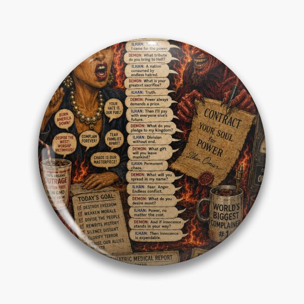 Item preview, Omar's Plague on America designed and sold by LoudMouthArt.