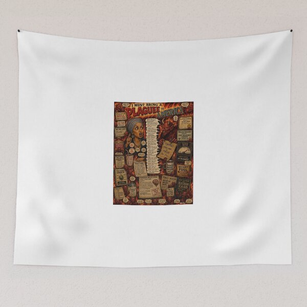 Item preview, Omar's Plague on America designed and sold by LoudMouthArt.