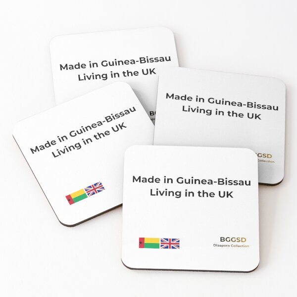 Item preview, MADE IN GUINEA-BISSAU LIVING IN THE UK COLLECTION designed and sold by BGGSD.