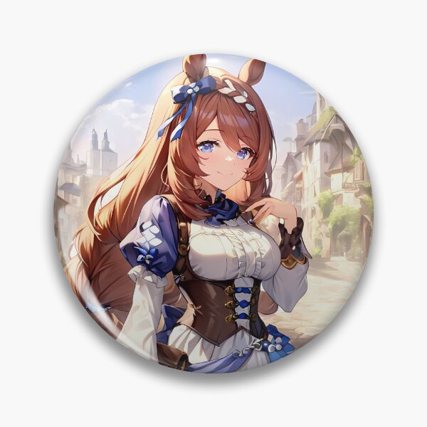 Item preview, Super Creek Uma Musume Fantasy Street Blue Dress Serenity designed and sold by ManuelOpito.