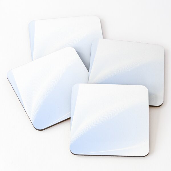 Item preview, Abstract minimal white background with soft blue waves and copy space designed and sold by ingapv.