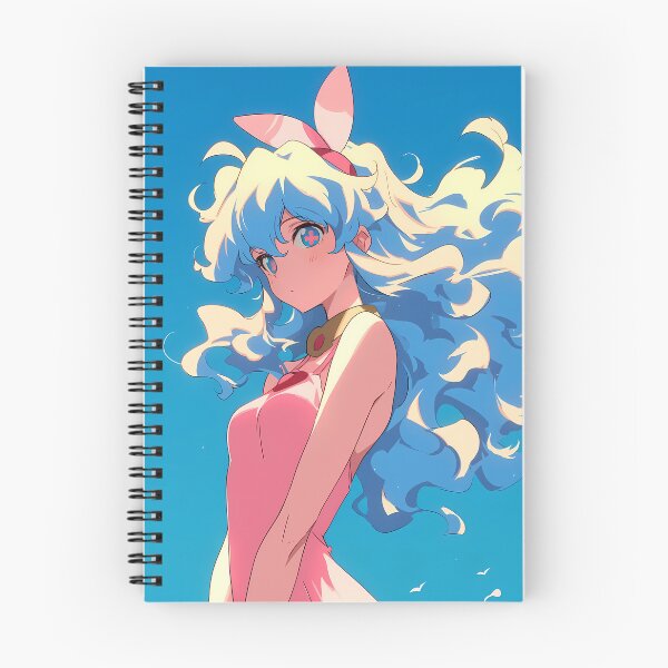 Item preview, Nia Teppelin Gurren Lagann Blue Sky Windy Profile designed and sold by ManuelOpito.