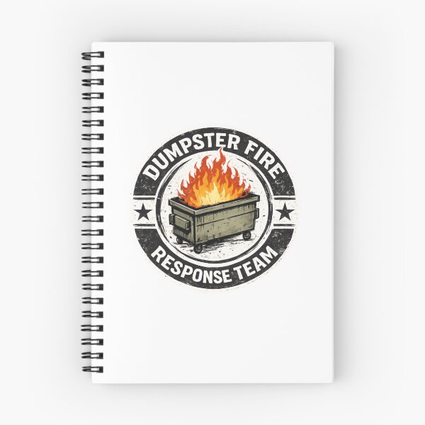 Item preview, Dumpster Fire Response Team Chaos Humor Problem Solver Manager designed and sold by HumansStuck12.