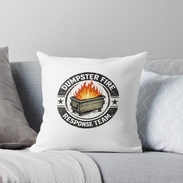 Item preview, Dumpster Fire Response Team Chaos Humor Problem Solver Manager designed and sold by HumansStuck12.