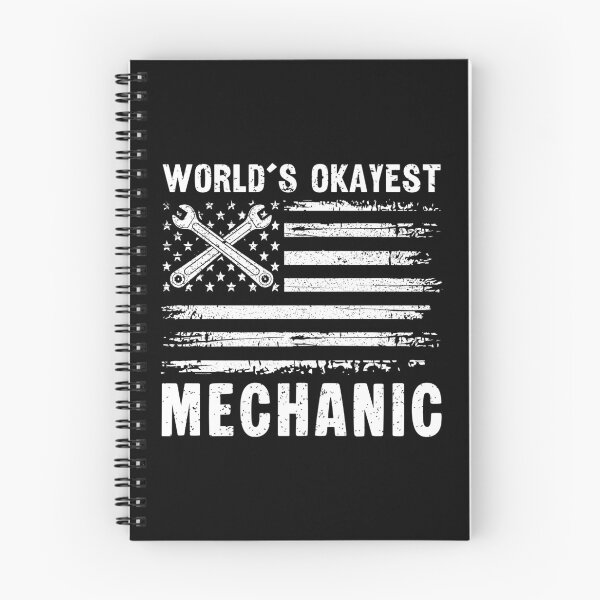 Item preview, World's Okayest Mechanic Funny Distressed American Flag designed and sold by Dmetalx Art Apparel.