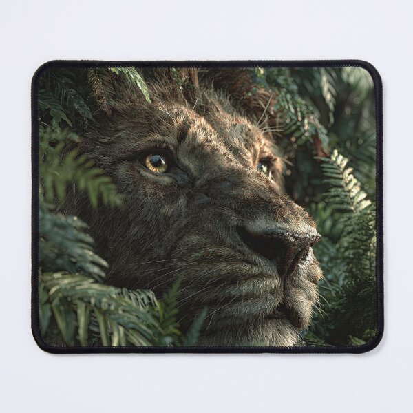 Item preview, Lion Hidden in Tropical Rainforest designed and sold by Erika Kaisersot.