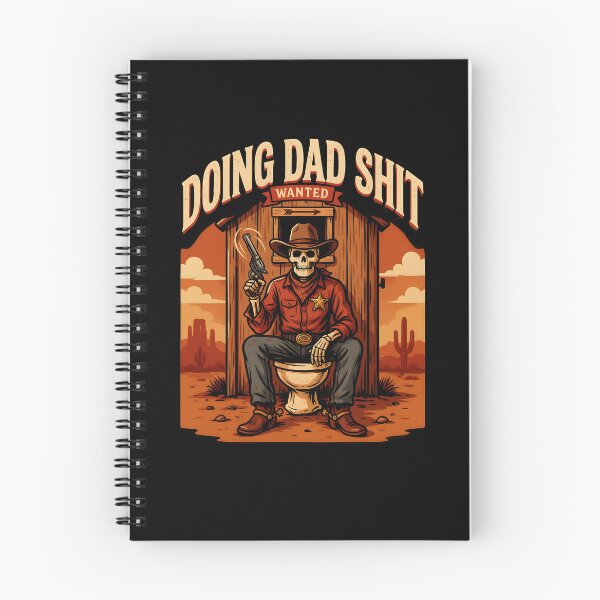 Item preview, Doing Dad Shit Skeleton Toilet for Busy Dad designed and sold by Redgiant87x.