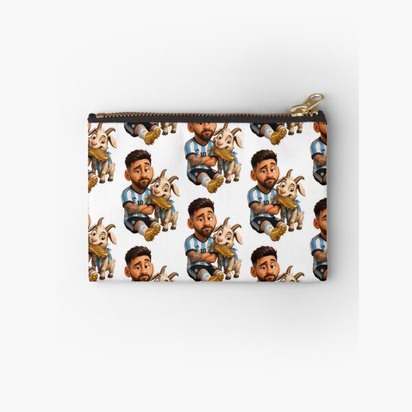 Item preview, Cute 3D Football GOAT Eating Golden Boot Sticker designed and sold by mo-carnival.