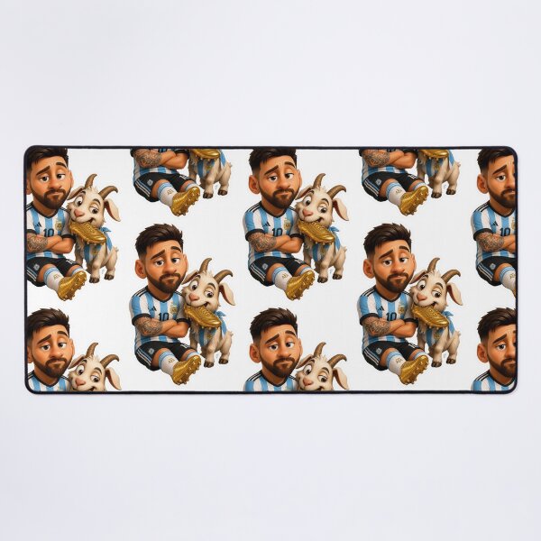 Item preview, Cute 3D Football GOAT Eating Golden Boot Sticker designed and sold by mo-carnival.