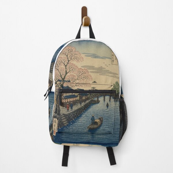 Item preview, Riverside Edo – Japanese Ukiyo-e Cityscape Aesthetic designed and sold by Substance_life.