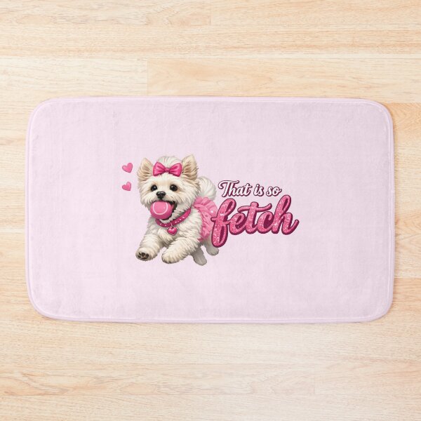 Item preview, That's So Fetch! Pink Puppy designed and sold by Stubblejumper Artworks.