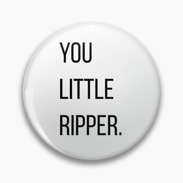 Item preview, You Little Ripper. | Minimalist Australian Slang Typography T-Shirt designed and sold by OveloStudios.