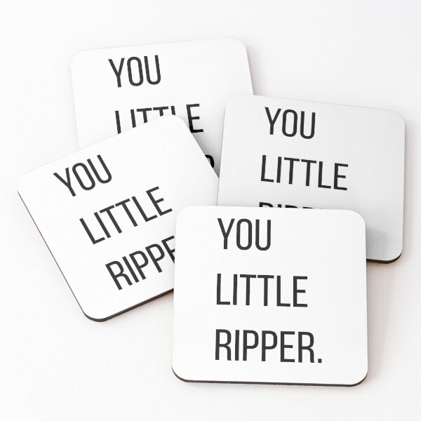 Item preview, You Little Ripper. | Minimalist Australian Slang Typography T-Shirt designed and sold by OveloStudios.