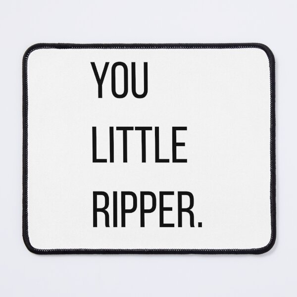 Item preview, You Little Ripper. | Minimalist Australian Slang Typography T-Shirt designed and sold by OveloStudios.