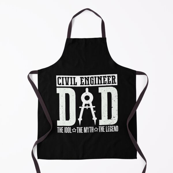 Item preview, Civil Engineer Dad The Idol The Myth Construction designed and sold by tshirtconcepts.