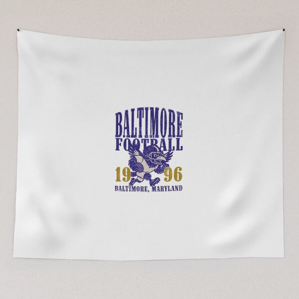 Item preview, Baltimore Ravens Vintage Style Sunday Football designed and sold by Phillipsalexan.