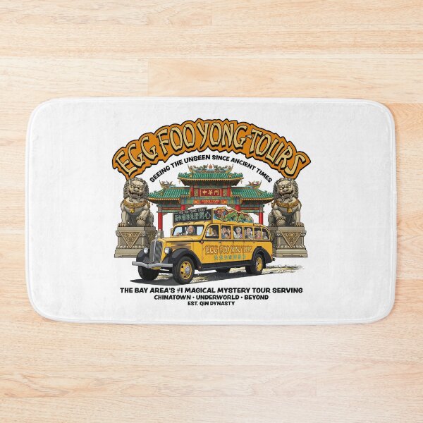 Item preview, Egg Foo Yong Tours designed and sold by Candywrap Studio.