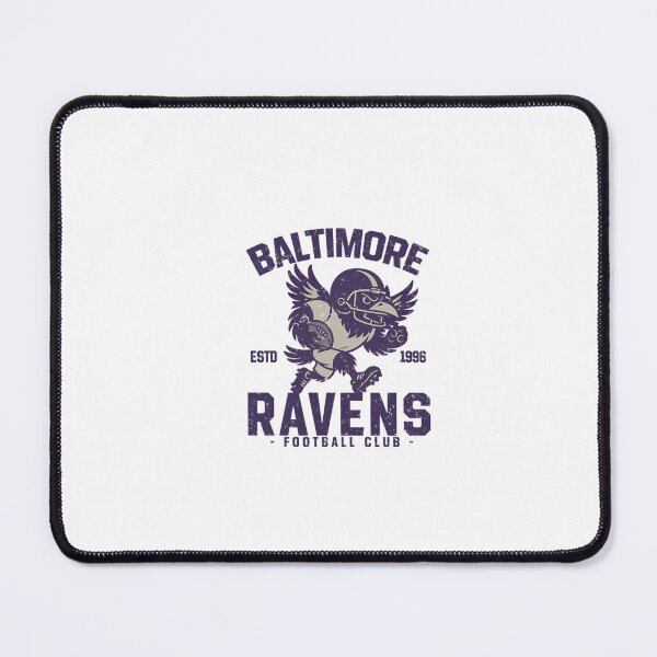 Item preview, Retro Baltimore Ravens Cheerleading Raven Mascot designed and sold by Phillipsalexan.