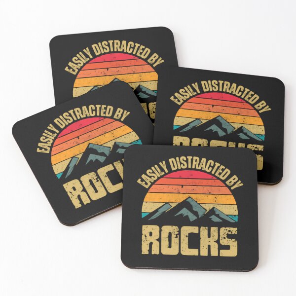 Item preview, Easily Distracted By Rocks Geology Rock Collector Geologist designed and sold by HumansStuck12.
