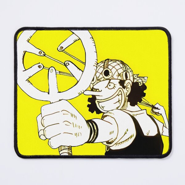 Item preview, Usopp One Piece Bold Yellow Sniper King Pose designed and sold by MartyHinson.