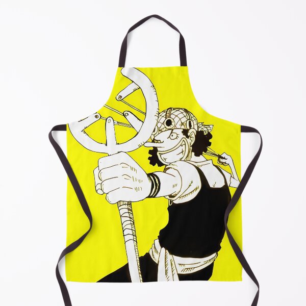 Item preview, Usopp One Piece Bold Yellow Sniper King Pose designed and sold by MartyHinson.