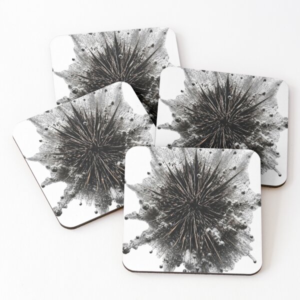 Item preview, Black and White Ink Burst Splash designed and sold by CyndiEpps.