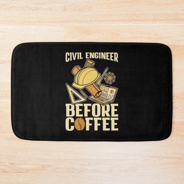 Item preview, Civil Engineer Before Engineering Coffee Lover designed and sold by tshirtconcepts.