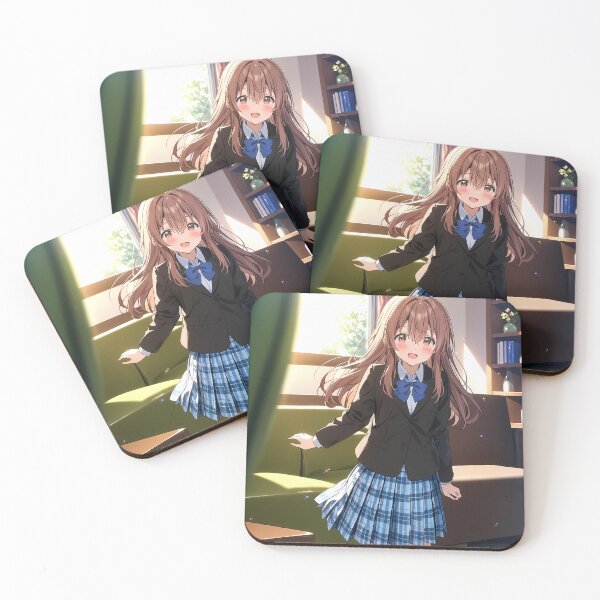 Item preview, Shouko Nishimiya A Silent Voice Bright Room School Charm designed and sold by MartyHinson.