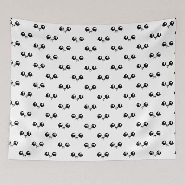 Item preview, Cute kawaii owo rainbow drooling face pattern designed and sold by BlushyPrint.