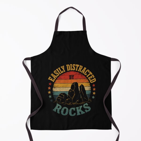 Item preview, Easily Distracted By Rocks Geologist Rock Collector Geology Rockhound designed and sold by HumansStuck12.