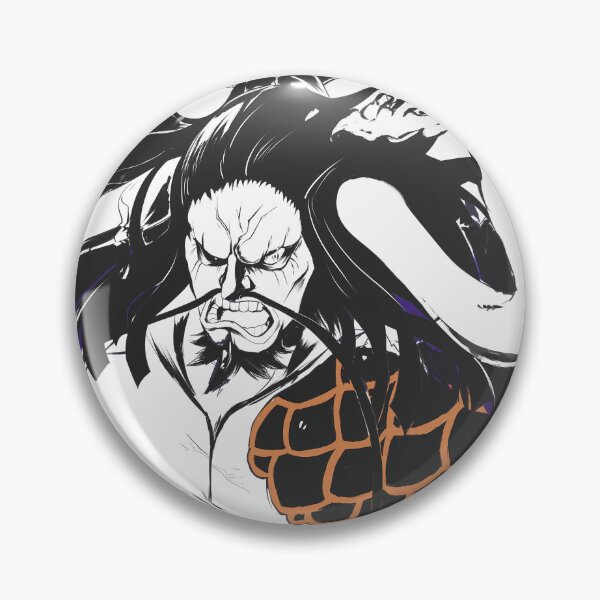 Item preview, Kaido One Piece Fierce Ink Surge With Orange Scales designed and sold by MartyHinson.