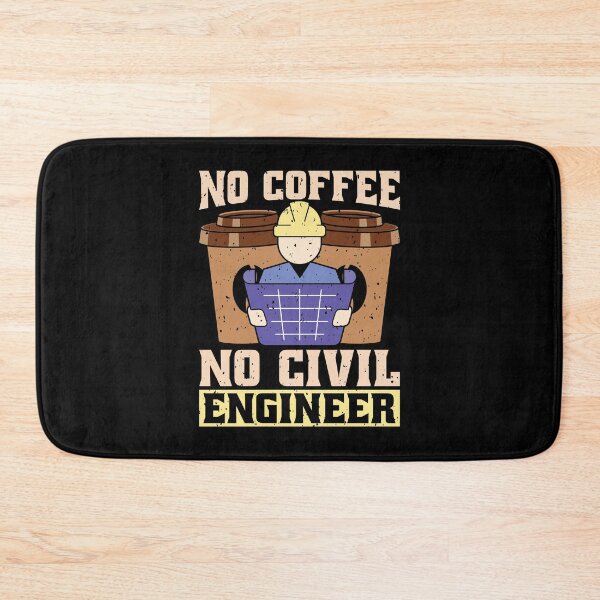 Item preview, Civil Engineer No Coffee No Engineers Coffee Lover designed and sold by tshirtconcepts.