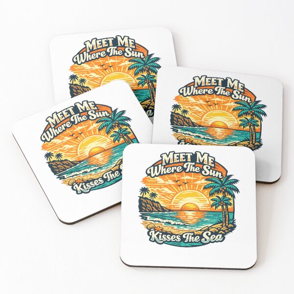 Item preview, Meet Me Where The Sun Kisses The Sea  designed and sold by DPBTees70.