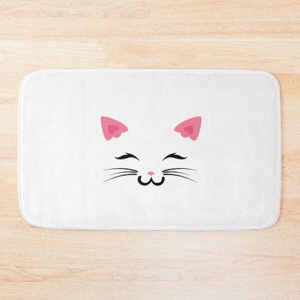 Item preview, Floating cat face designed and sold by Eiwaprints.