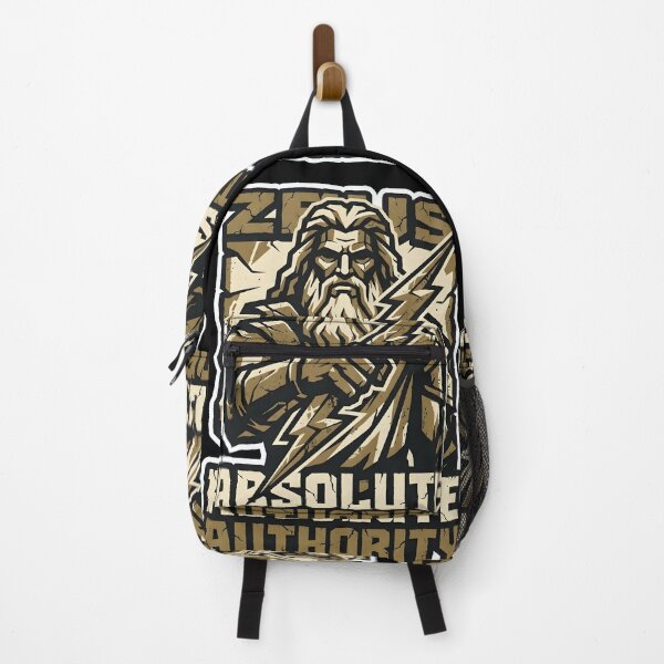 Item preview, Zeus Absolute Authority Greek God King Brutalist Propaganda Graphic designed and sold by EKHOAISTORE.