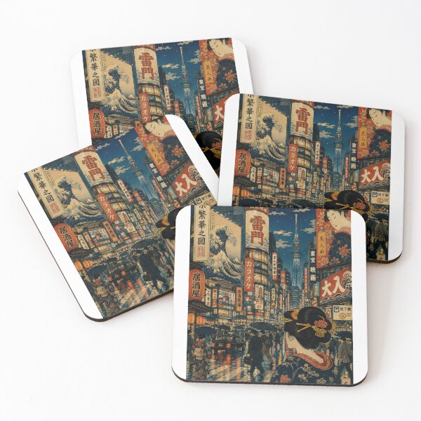Item preview, Tokyo Fusion – Japanese Ukiyo-e Urban Aesthetic designed and sold by Substance_life.