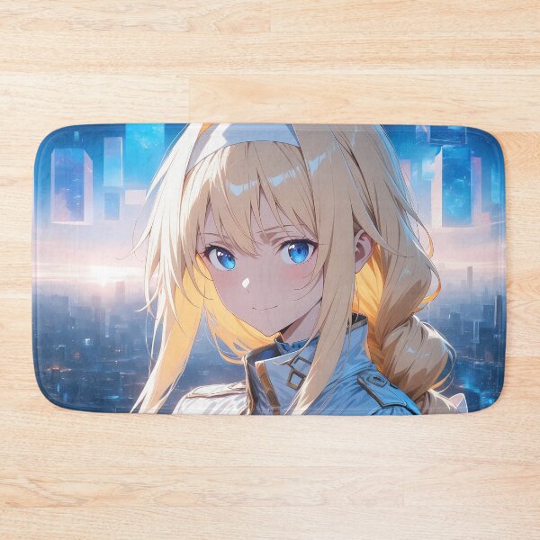 Item preview, Alice Zuberg Sword Art Online Future City Blue Light designed and sold by MartyHinson.