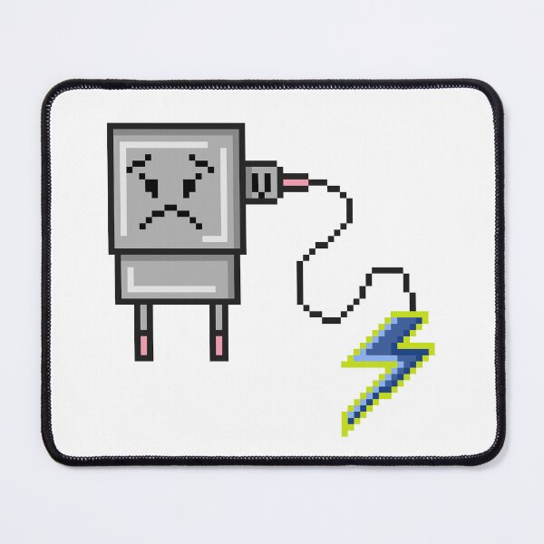 Item preview, Sad Phone Charger Cable Lightning Bolt  designed and sold by RetroRlx.