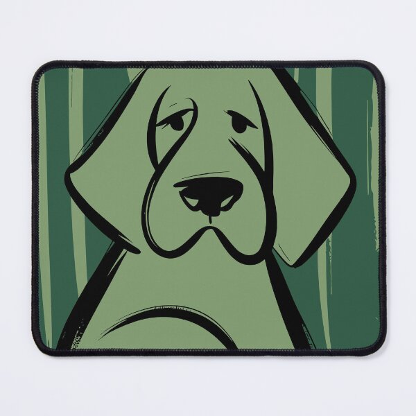 Item preview, Dog in Green designed and sold by iambunistudio.