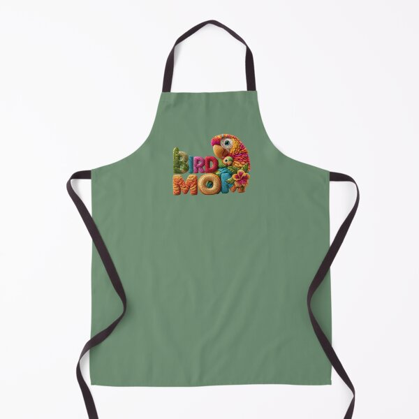 Item preview, Bird Mom Tropical Parrot Embroidered Design designed and sold by MegaNovaArt.