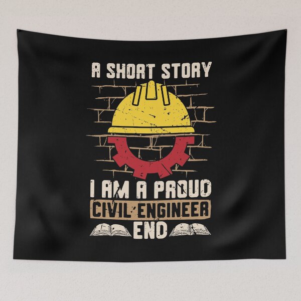Item preview, Civil Engineer A Short Story I Am A Contractor designed and sold by tshirtconcepts.