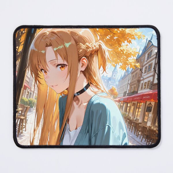 Item preview, Asuna Sword Art Online Autumn Cafe Street Glow designed and sold by MartyHinson.