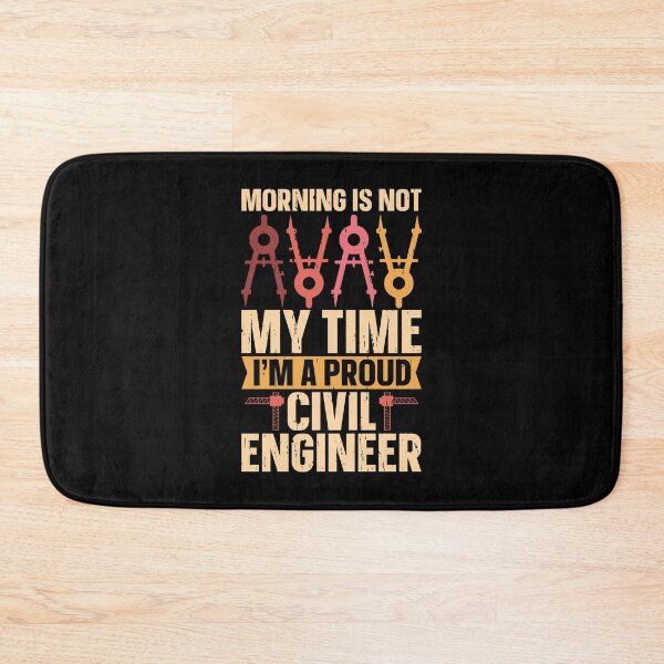 Item preview, Civil Engineer Morning Is Not My Time Engineers designed and sold by tshirtconcepts.