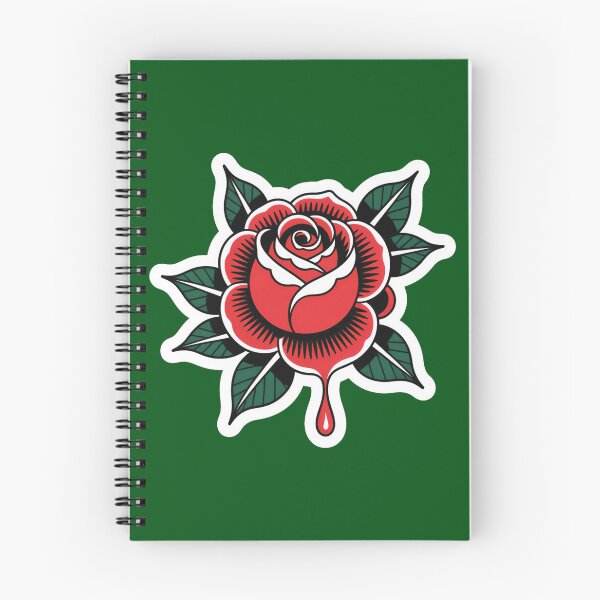 Item preview, Traditional Tattoo Bleeding Rose Vintage designed and sold by luffy2374.