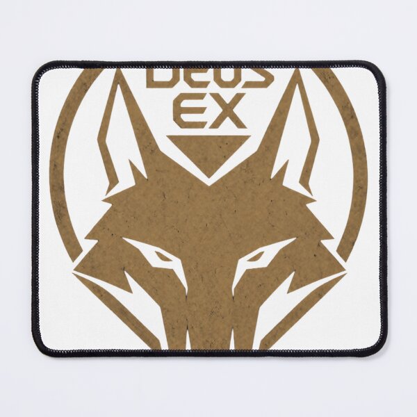 Item preview, Deus Ex Wolf Emblem – Vintage One-Color Symbol Design designed and sold by Jandedan.